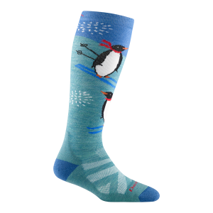 Women's Penguin Peak Over-The-Calf Midweight Ski & Snowboard Sock-Last Chance